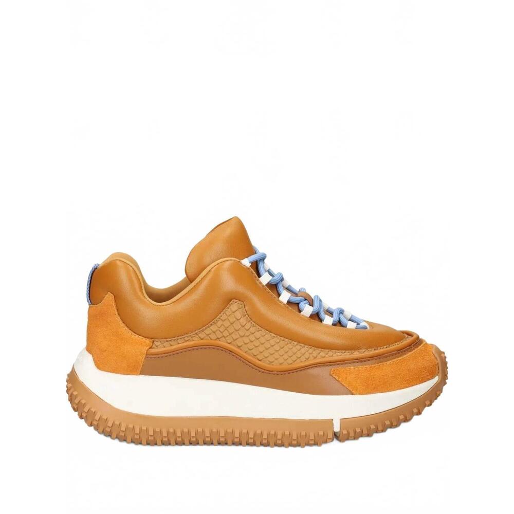 NEW 4CCCCEES women's kapok swan sneakers in tan